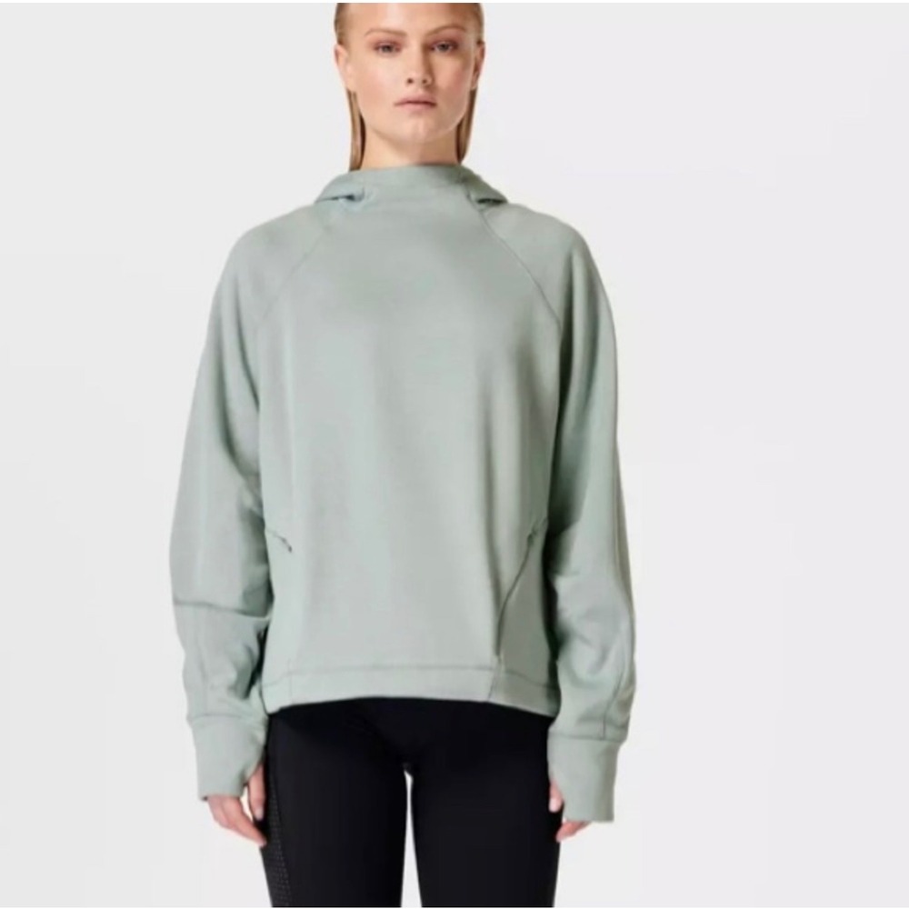 Sweaty Betty London Lightweight‎ Running Hoodie Athletic Pullover Top